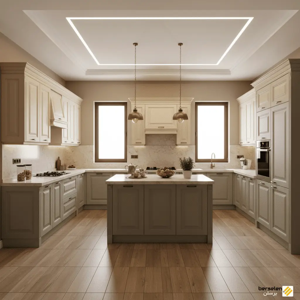 کابینت نئوکلاسیک مدرن