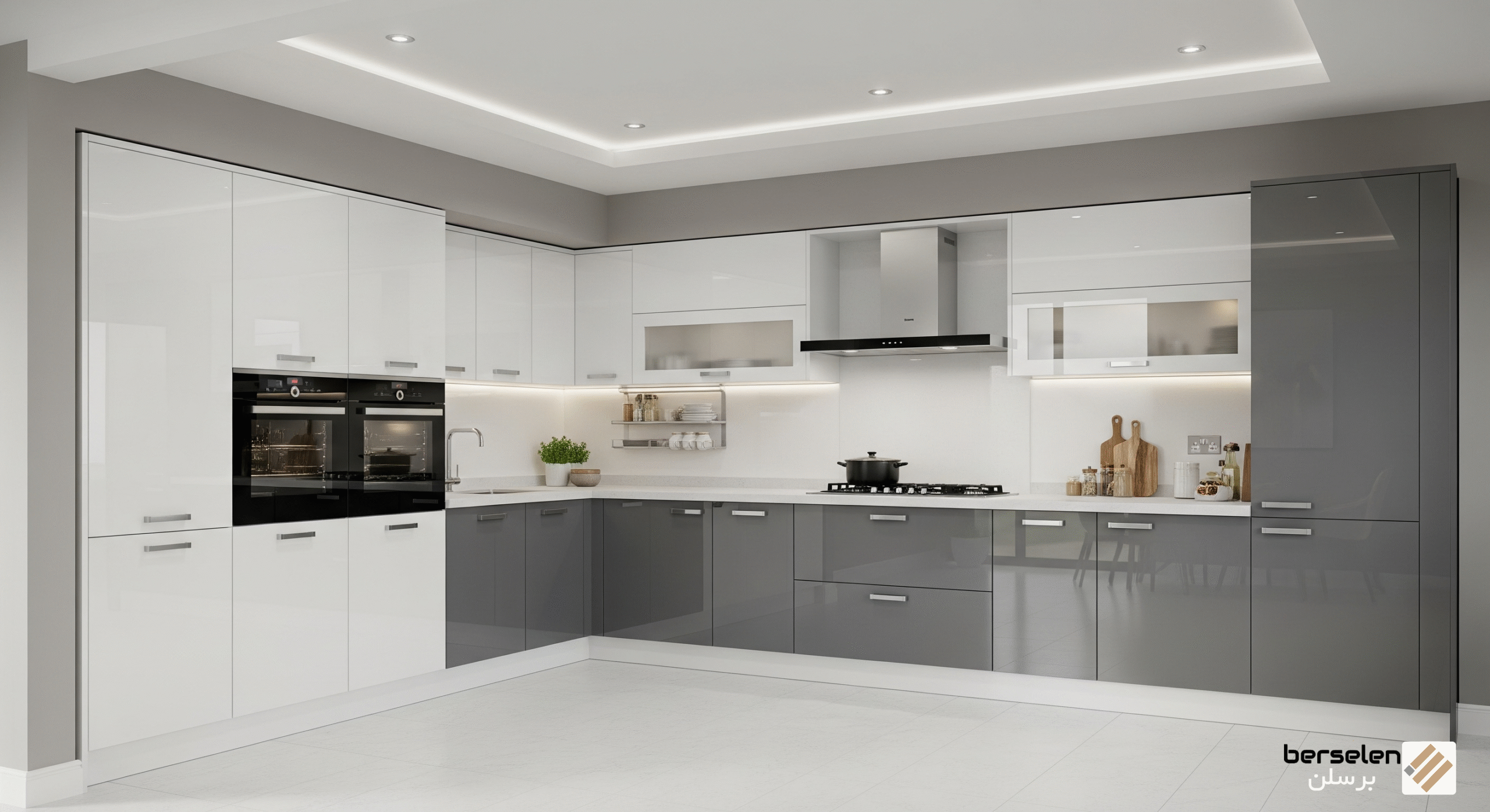 کابینت هایگلاس (High Gloss)