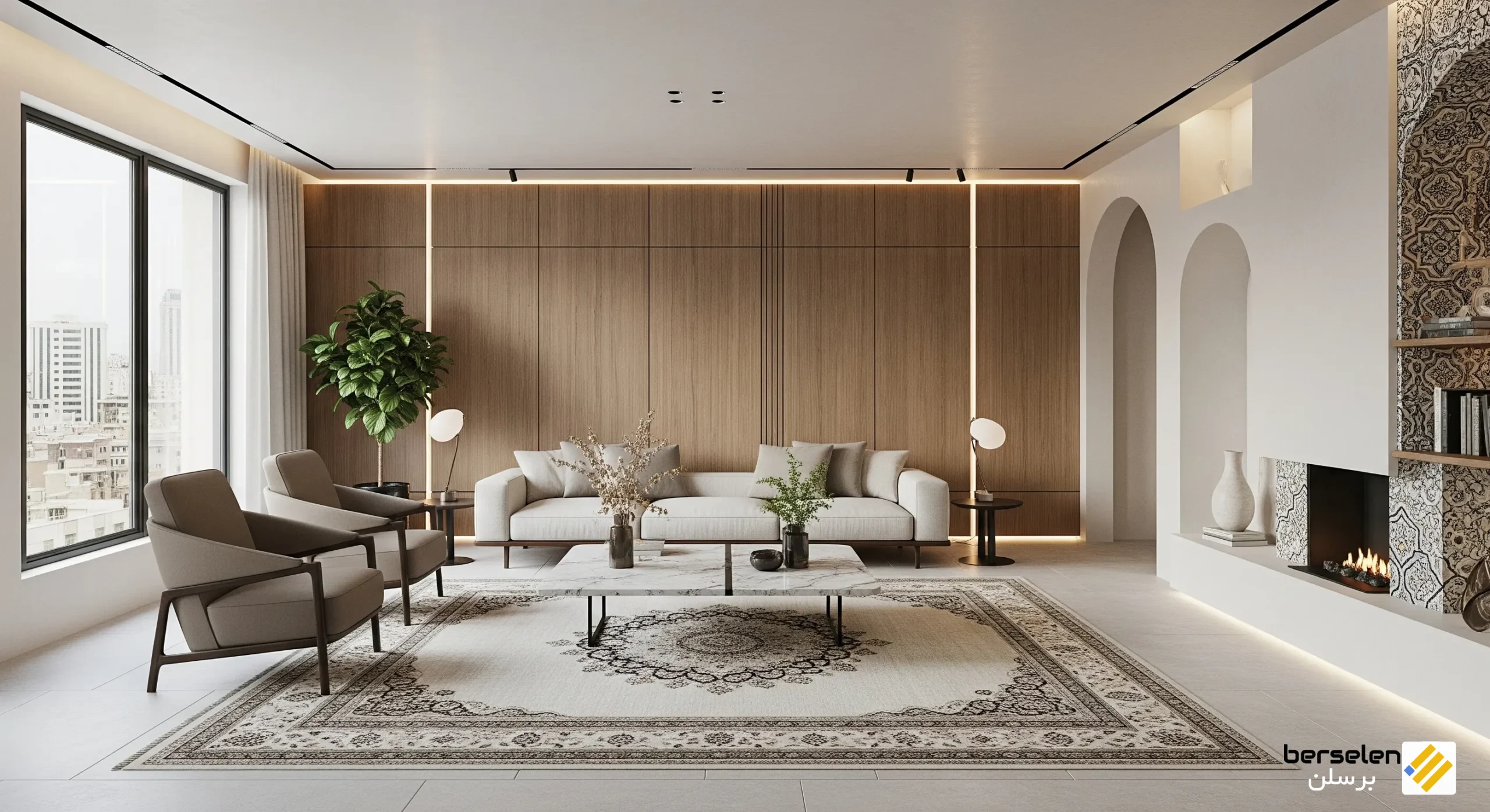 طراحی داخلی مدرن در مشهد ۱۴۰۴ راهنمای جامع