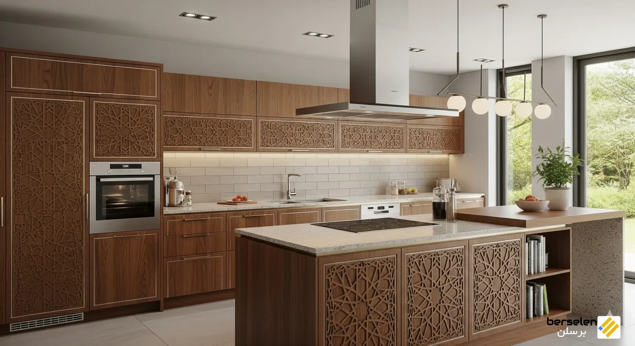 طرح کابینت مشهد، ترکیبی از سنت و مدرنیته