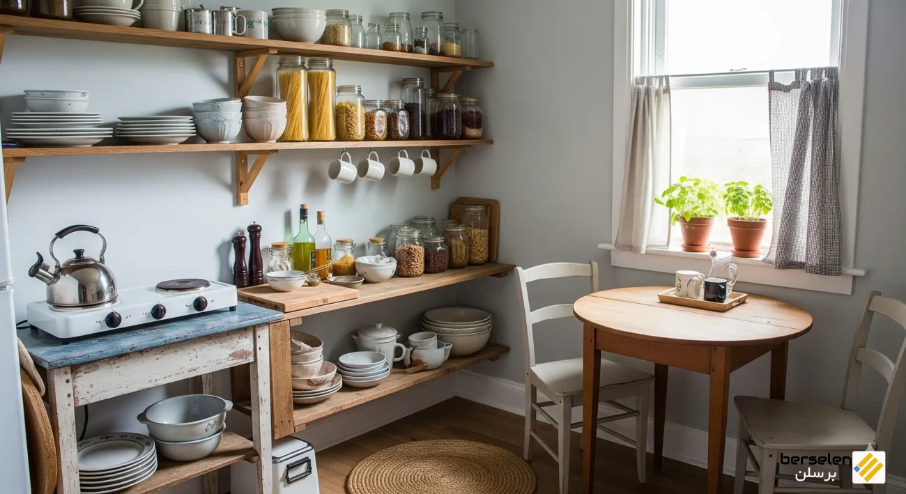 تزیین آشپزخانه با وسایل ساده با کمترین هزینه در مشهد 1404