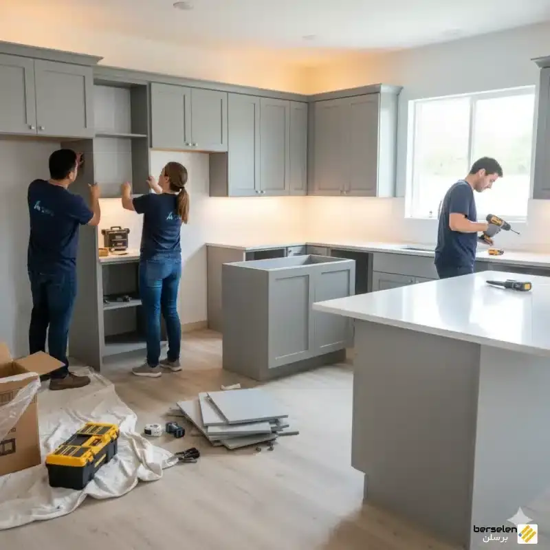 نصب کابینت در مشهد، راهکاری سریع و مقرونبهصرفه